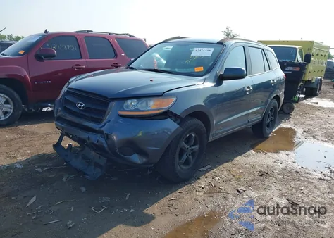 2008 Hyundai Santa Fe Gls from USA, damaged, VIN 5NMSG13D38H212279